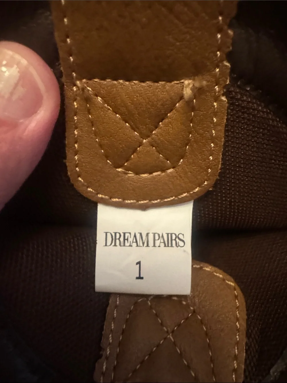 Dream Pairs Brown Kids Cowboy Boots